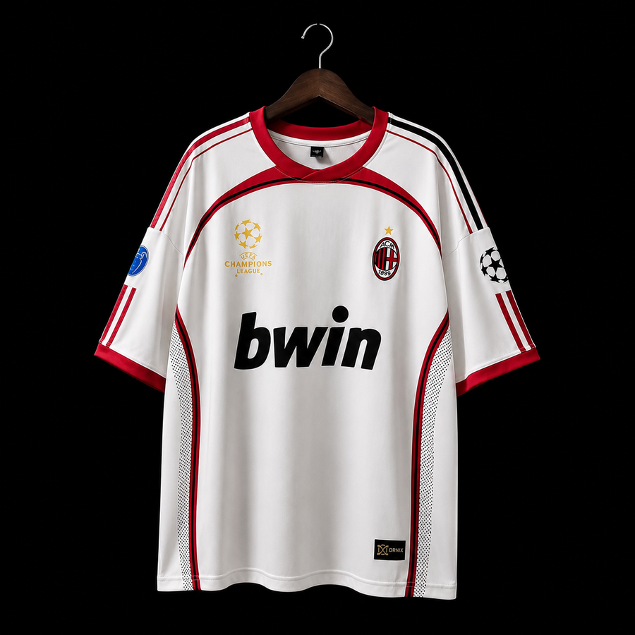 China Jacquard  Fabric AC MILAN Jersey 2026-2027