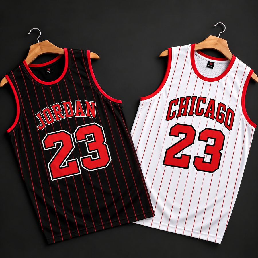কম্বো অফার-২ পিস জার্সি ফেব্রিকস JORDAN-CHICAGO মেগি টি-শার্ট মাত্র ৪৯৯ টাকা (সাবলিমেশন প্রিন্ট)
